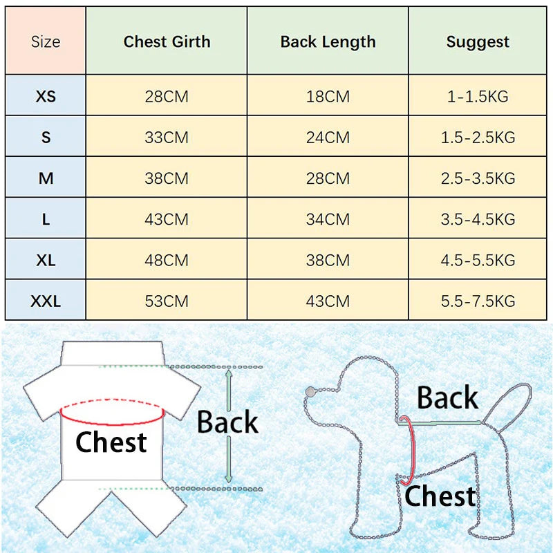 Maison Paw CozyFit™ Pet Jumpsuit – Soft Winter Outfit for Small & Medium Dogs