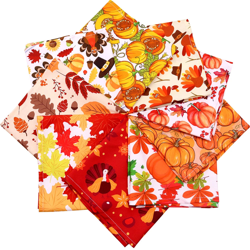 Maison Paw HarvestFest™ Thanksgiving Dog Bandana Set (50 pcs)