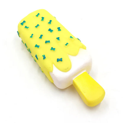 Maison Paw IceCream™ Squeaky Dog Toy – Dental Cleaning & Chew Play Toy