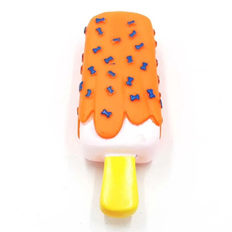 Maison Paw IceCream™ Squeaky Dog Toy – Dental Cleaning & Chew Play Toy