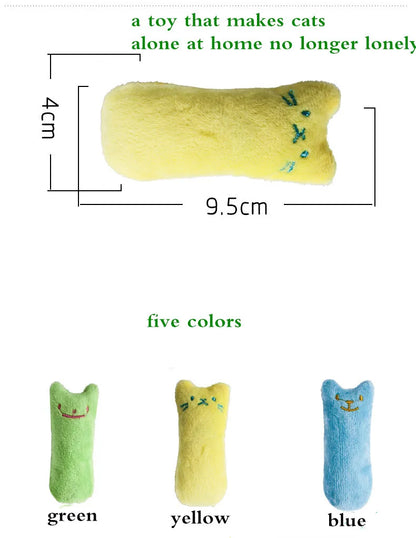 Maison Paw MintyPaw™ Catnip Plush Toy – Interactive Chew & Bite Toy for Cats