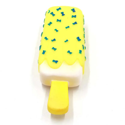 Maison Paw IceCream™ Squeaky Dog Toy – Dental Cleaning & Chew Play Toy