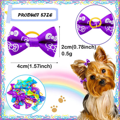 Maison Paw Pet Grooming Hair Bows Set (10/20/30 pcs)