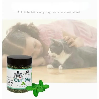 Maison Paw PureLeaf™ Organic Catnip – 100% Natural Mint Cat Treat & Toy