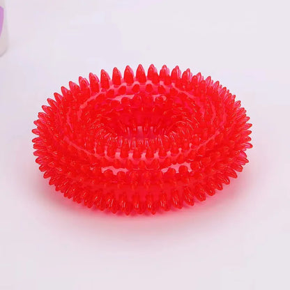 Maison Paw Squeaky Thorn Ring™ Dog Chew Toy