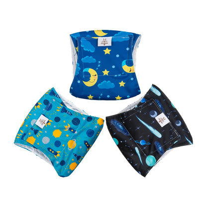 CuteBone™ Reusable Male Dog Diapers (3-Pack)