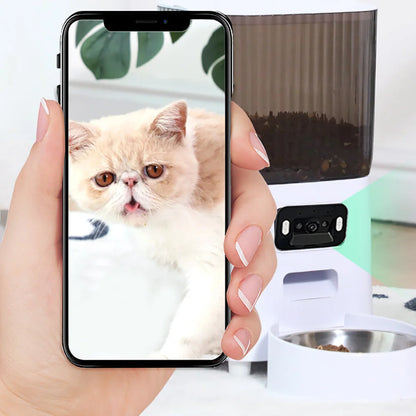 Maison Paw SmartFeast™ 5L Automatic Pet Feeder with Camera