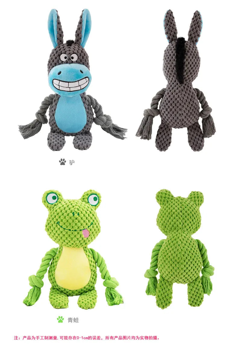 Maison Paw SnuggleSqueak™ Plush Dog Toy