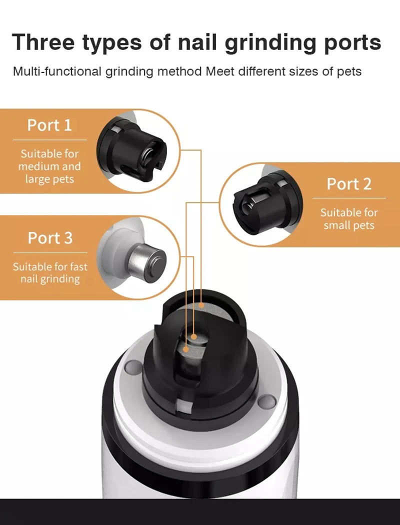 Maison Paw LumiTrim™ Electric Pet Nail Grinder