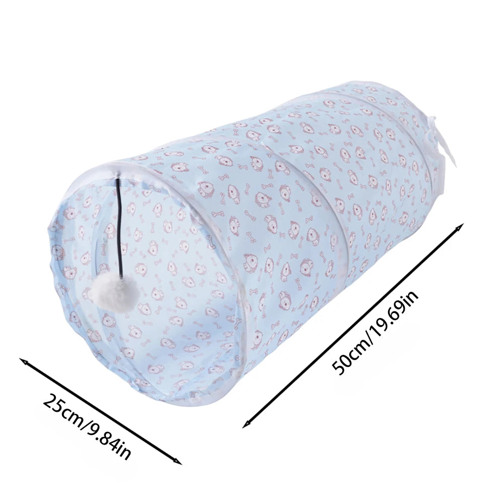 Maison Paw Hide&Seek™ Cat Tunnel – Collapsible Play Tube for Cats & Small Pets