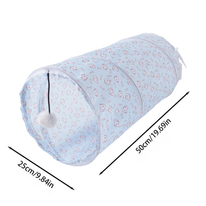 Maison Paw Hide&Seek™ Cat Tunnel – Collapsible Play Tube for Cats & Small Pets