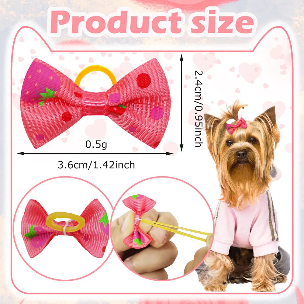 Maison Paw Handmade Pet Hair Bows (30 pcs)