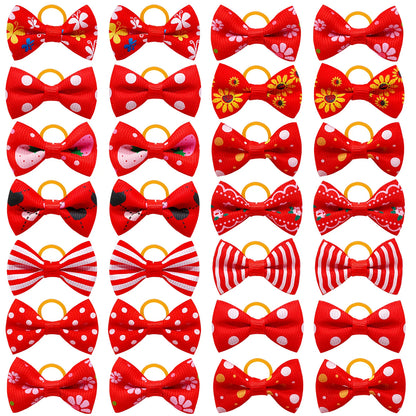 Maison Paw Pet Grooming Hair Bows Set (10/20/30 pcs)