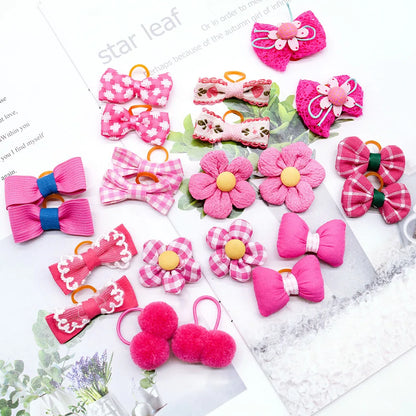 Maison Paw Valentine’s Sweet Style Pet Hair Bows (10 pcs)