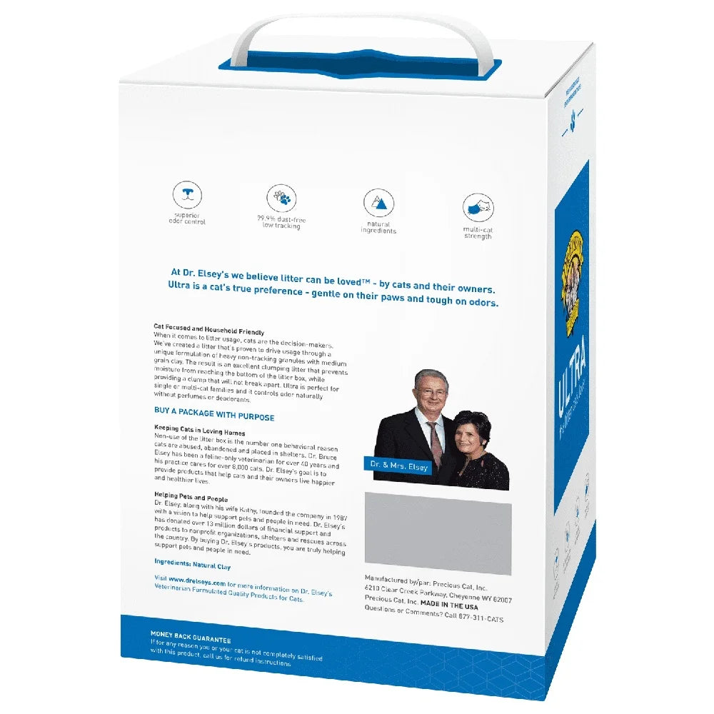 Maison Paw Ultra Clumping Cat Litter – Low Dust & Natural Odor Control (20 lb)