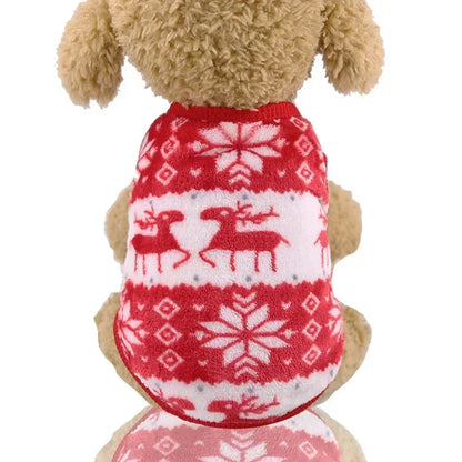 Maison Paw SantaPaws™ Christmas Pet Dress – Festive Holiday Outfit for Dogs & Cats