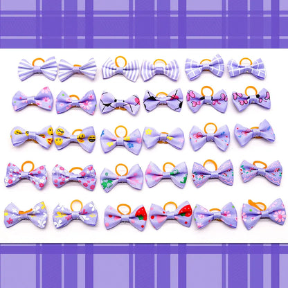 Maison Paw Pet Grooming Hair Bows Set (10/20/30 pcs)