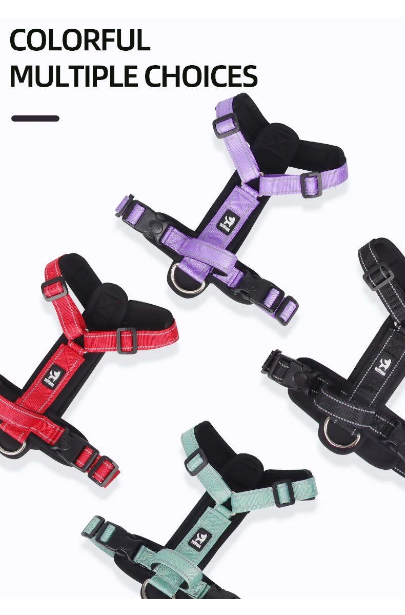 Maison Paw SecureWalk™ Reflective Anti-Escape Dog Harness with Handle