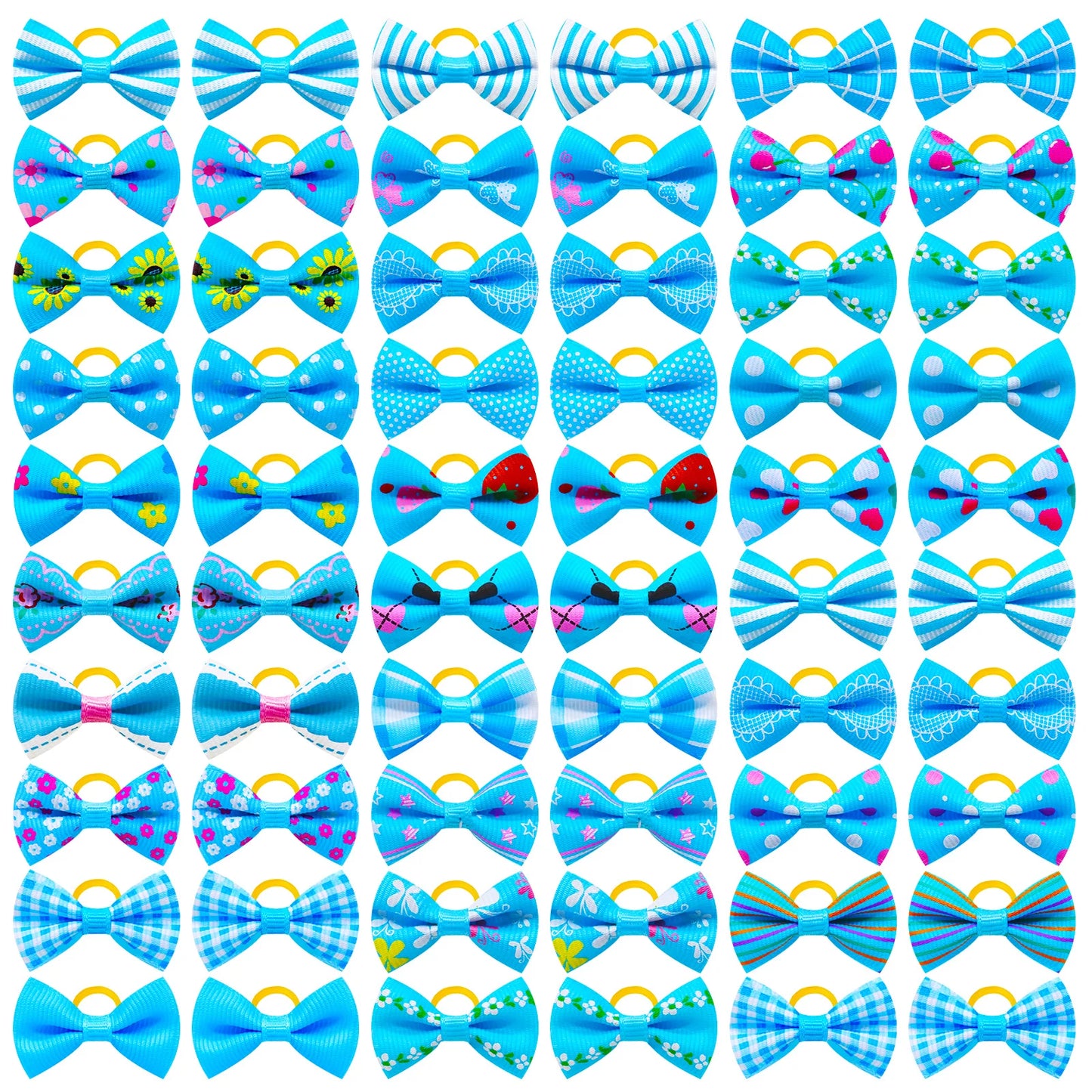 Maison Paw Pet Grooming Hair Bows Set (10/20/30 pcs)