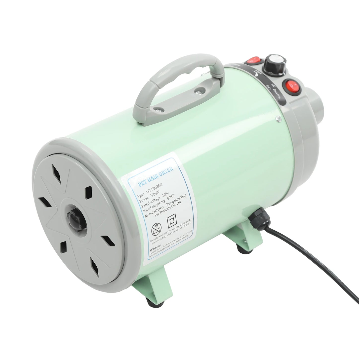 Maison Paw Professional Pet Dryer – 2200W Adjustable Airflow