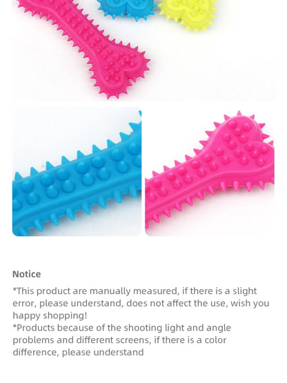 Maison Paw FlexiBone™ Chew Toy – Durable Rubber Bone for Small Dogs