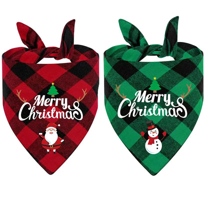 Maison Paw Holiday Pet Bandana Set (2 pcs)