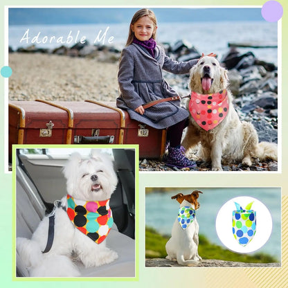 Maison Paw PolkaDot™ Pet Bandana Set (60 pcs)