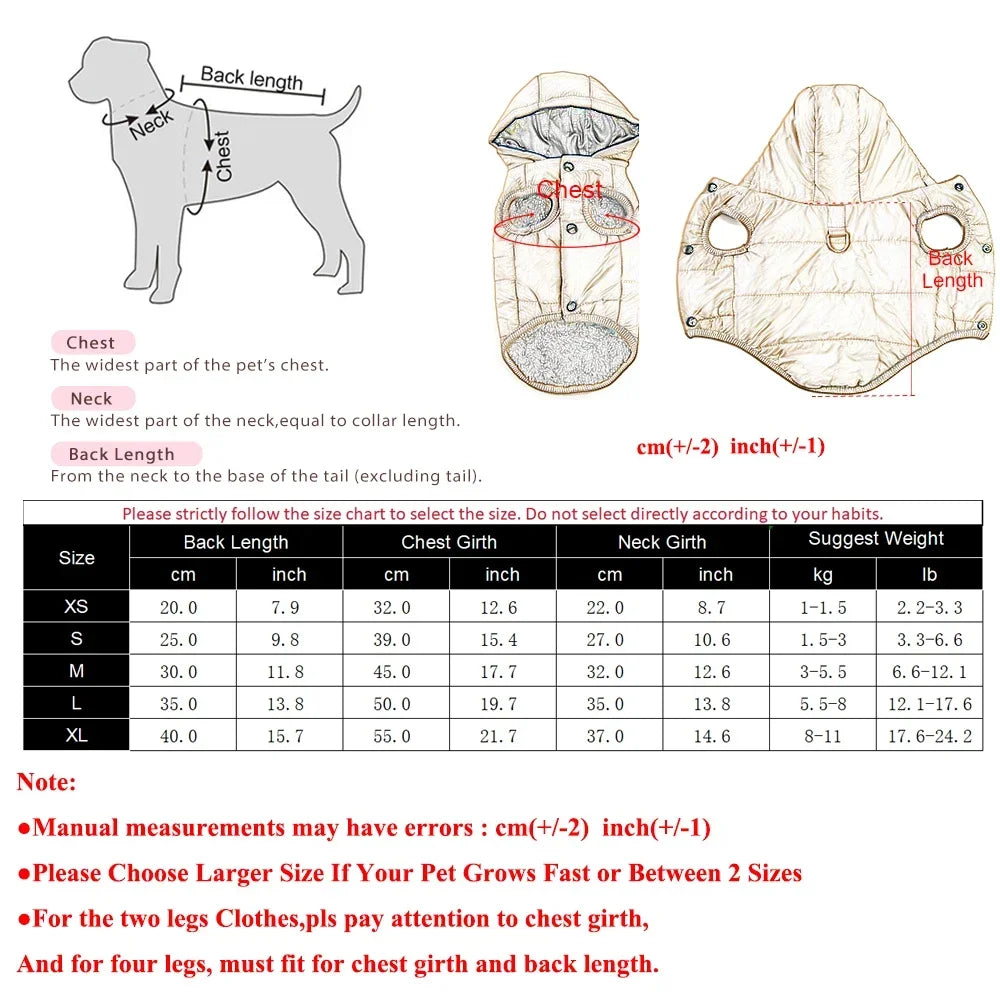 Maison Paw SnuggleHood™ Fleece Dog Coat – Warm Winter Hoodie with D-Ring