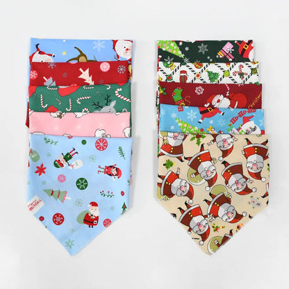 Maison Paw MerryTails™ Christmas Pet Bandana Set (30 pcs)