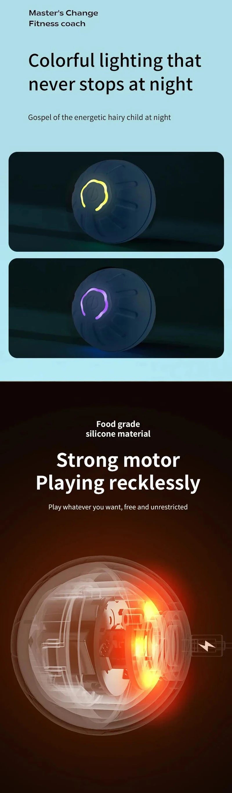 Maison Paw SmartBounce™ Interactive Dog Toy Ball