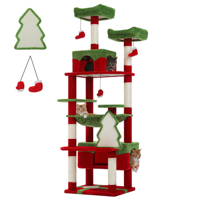 Maison Paw GrandPurr™ Luxury Cat Tree & Tower – Multi-Level Indoor Playground