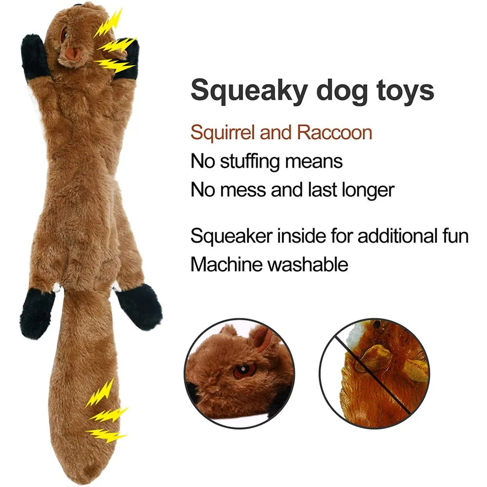 Maison Paw CrinkleCritter™ Stuffing-Free Squeaky Dog Toy