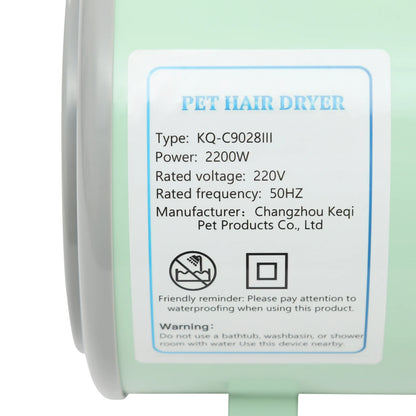 Maison Paw Professional Pet Dryer – 2200W Adjustable Airflow