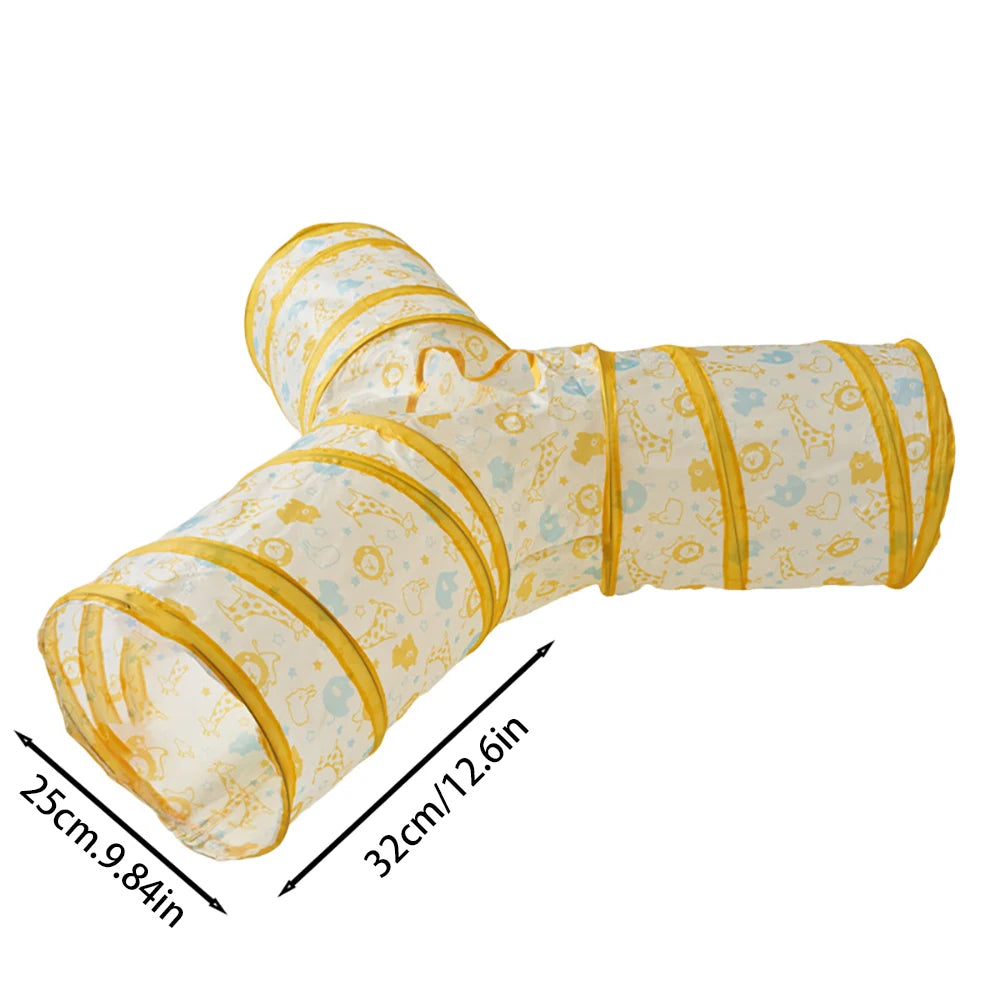 Maison Paw Hide&Seek™ Cat Tunnel – Collapsible Play Tube for Cats & Small Pets