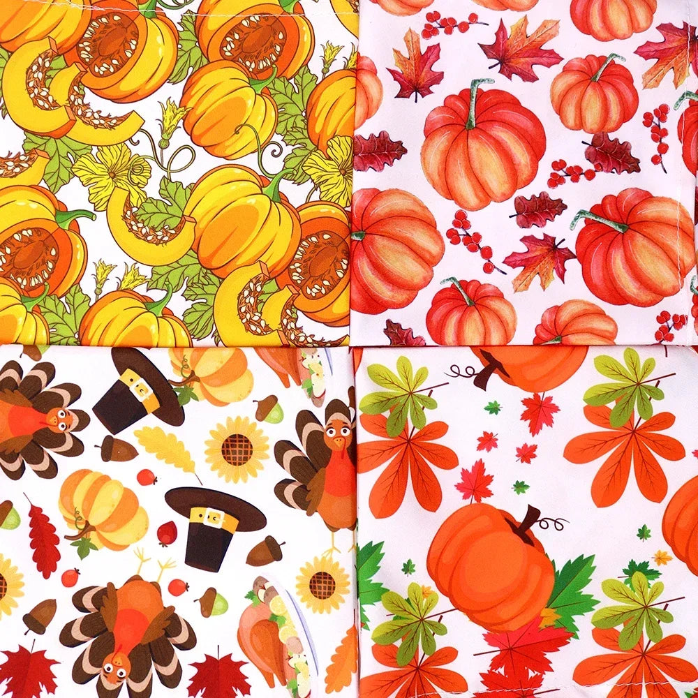 Maison Paw HarvestFest™ Thanksgiving Dog Bandana Set (50 pcs)