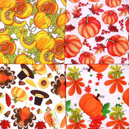 Maison Paw HarvestFest™ Thanksgiving Dog Bandana Set (50 pcs)