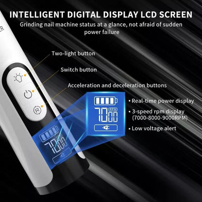 Maison Paw LumiTrim™ Electric Pet Nail Grinder