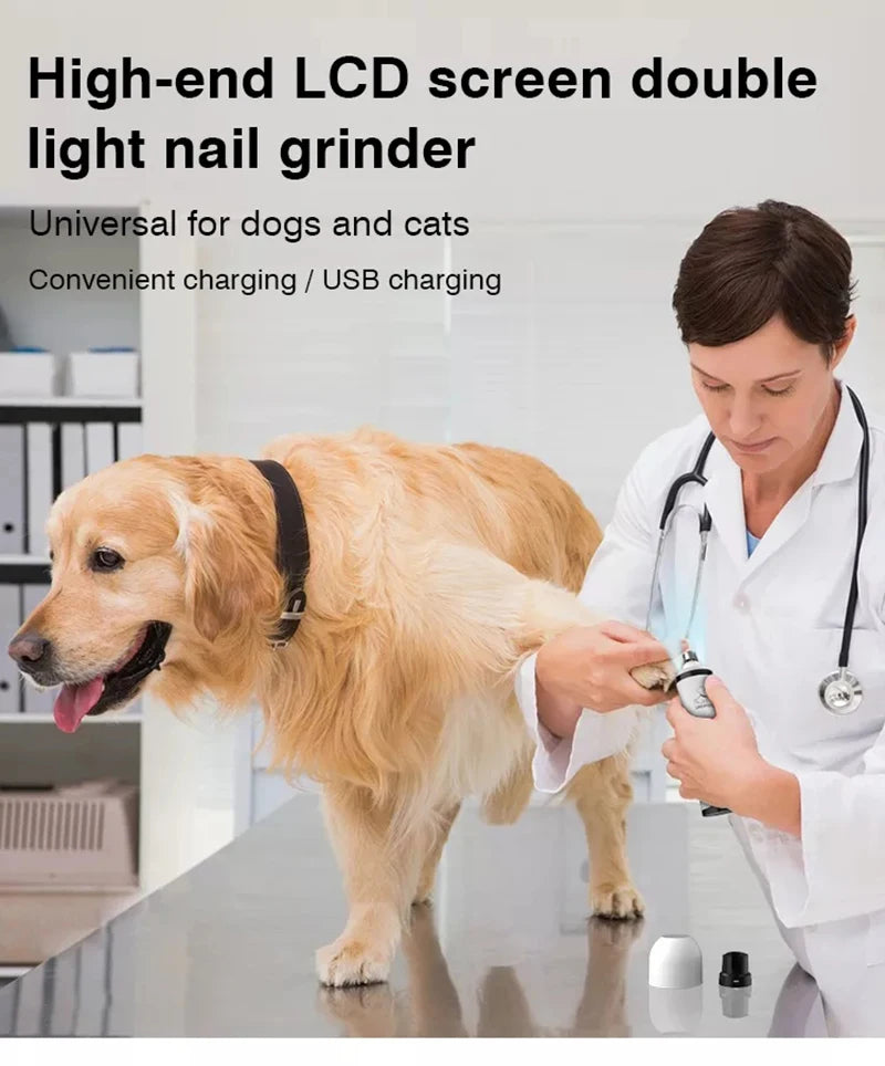 Maison Paw LumiTrim™ Electric Pet Nail Grinder