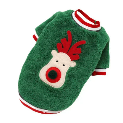 Maison Paw SantaPaws™ Christmas Pet Dress – Festive Holiday Outfit for Dogs & Cats
