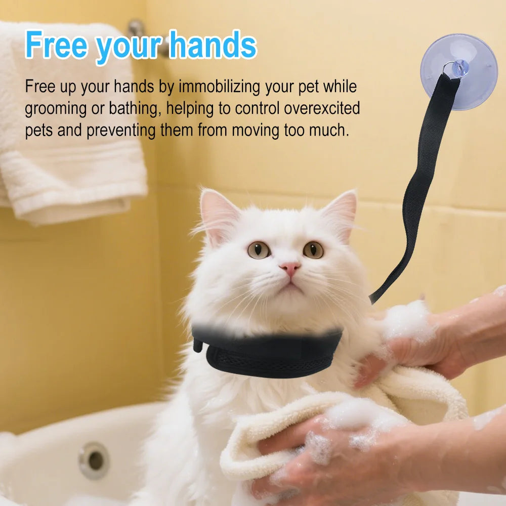 SecureWash™ Adjustable Pet Bathing Strap