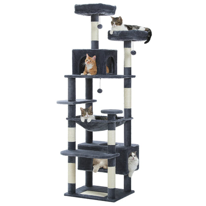 Maison Paw GrandPurr™ Luxury Cat Tree & Tower – Multi-Level Indoor Playground
