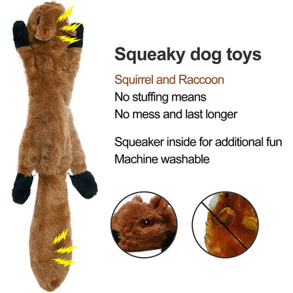 Maison Paw CrinkleCritter™ Stuffing-Free Squeaky Dog Toy