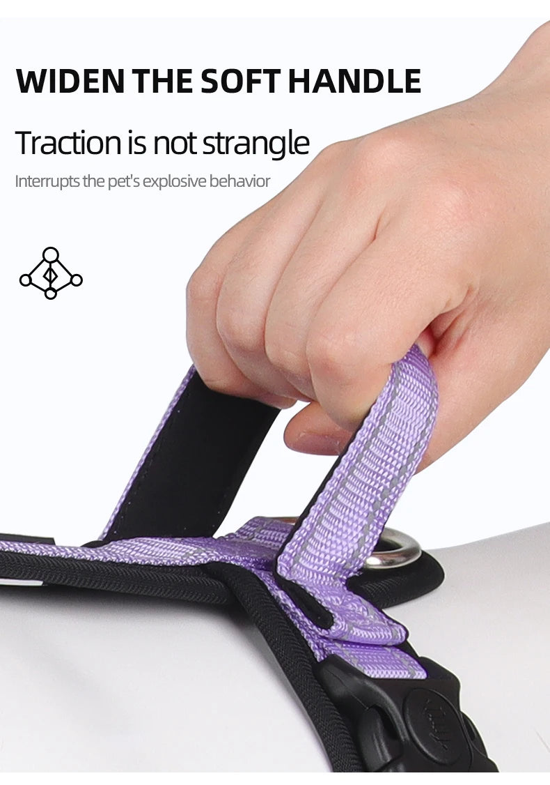 Maison Paw SecureWalk™ Reflective Anti-Escape Dog Harness with Handle