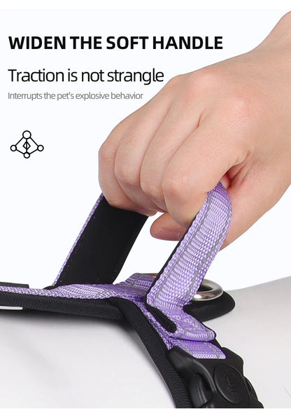 Maison Paw SecureWalk™ Reflective Anti-Escape Dog Harness with Handle