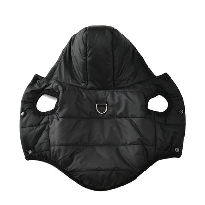 Maison Paw SnuggleHood™ Fleece Dog Coat – Warm Winter Hoodie with D-Ring