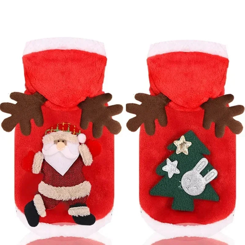 Maison Paw SantaPaws™ Christmas Pet Dress – Festive Holiday Outfit for Dogs & Cats