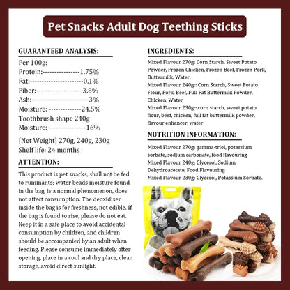 Maison Paw ChewBrush™ Toothbrush Bone Sticks for Dogs