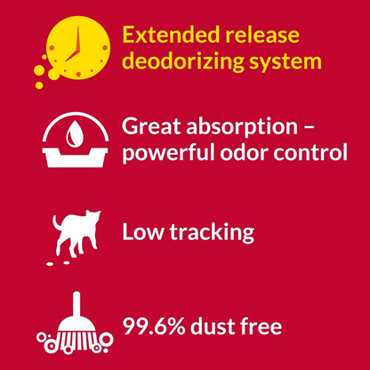 Maison Paw Multi-Cat Non-Clumping Cat Litter – 48 lb Fresh Scent Formula