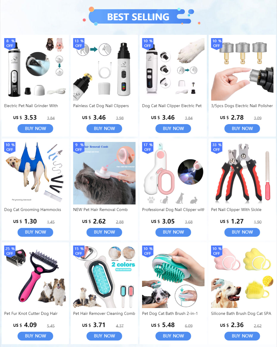 Maison Paw LumiTrim™ Electric Pet Nail Grinder