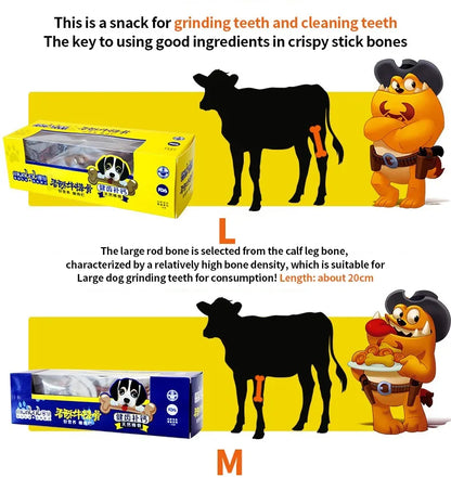 Maison Paw CrunchBone™ Crispy Beef Stick Bone Snacks